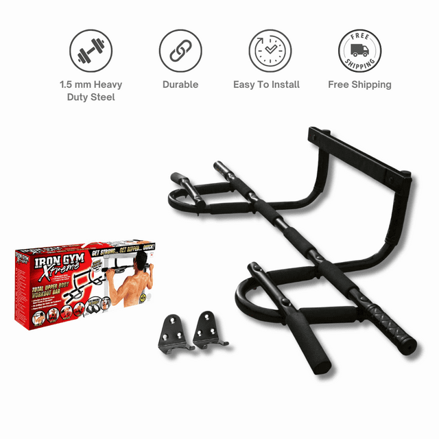 Iron Bar Pull Up Gym Extreme Doorway Pullup Bar Home Gym Chin Up